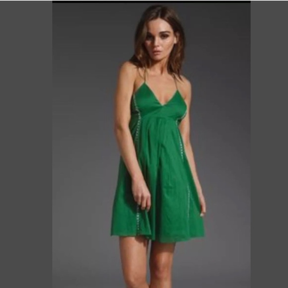 NWT Susana Monaco Sabine Embroidered Dress - Picture 1 of 5