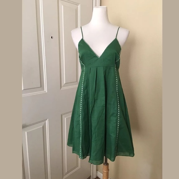 NWT Susana Monaco Sabine Embroidered Dress - Picture 2 of 5