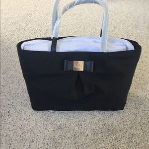 Brand New. Kate Spade Black Nylon Shoulder Bag.