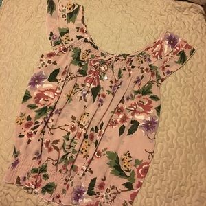 Adorable Sheer Floral Top