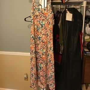 Patterned maxi dress
