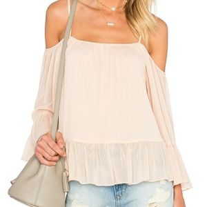 NWT- Lovers + Friends- Cold Shoulder Top