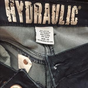 Hydraulic skinny jeans