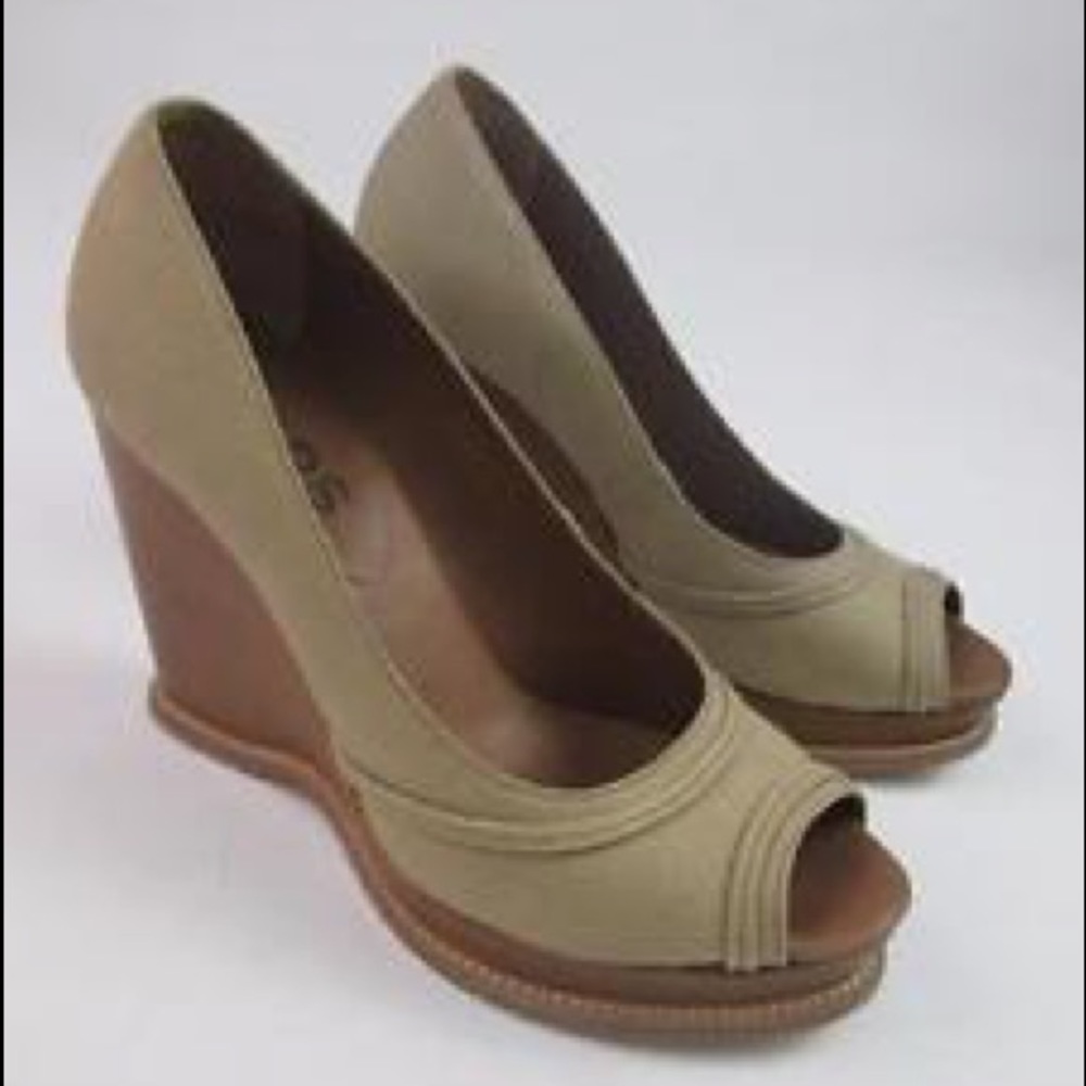 KORS | Michael Kors | Peep-toe Wedges