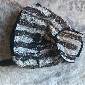 VS PINK sequin backpack