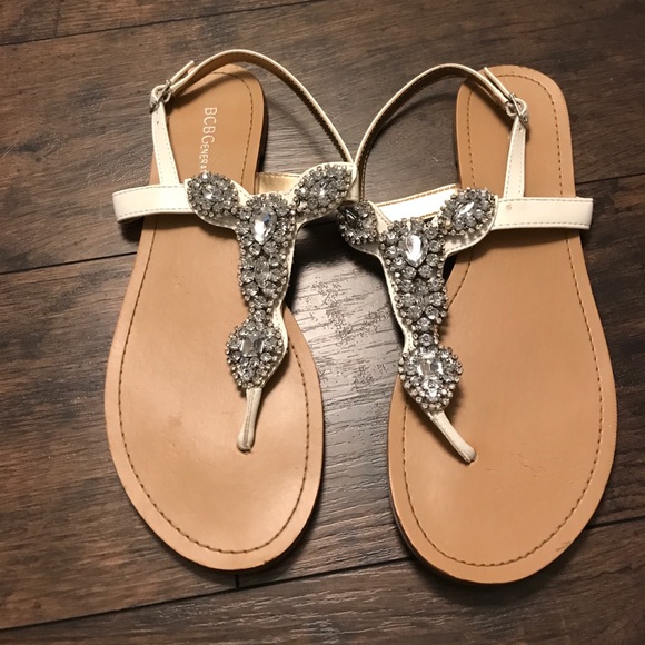 bcbgeneration jeweled sandals