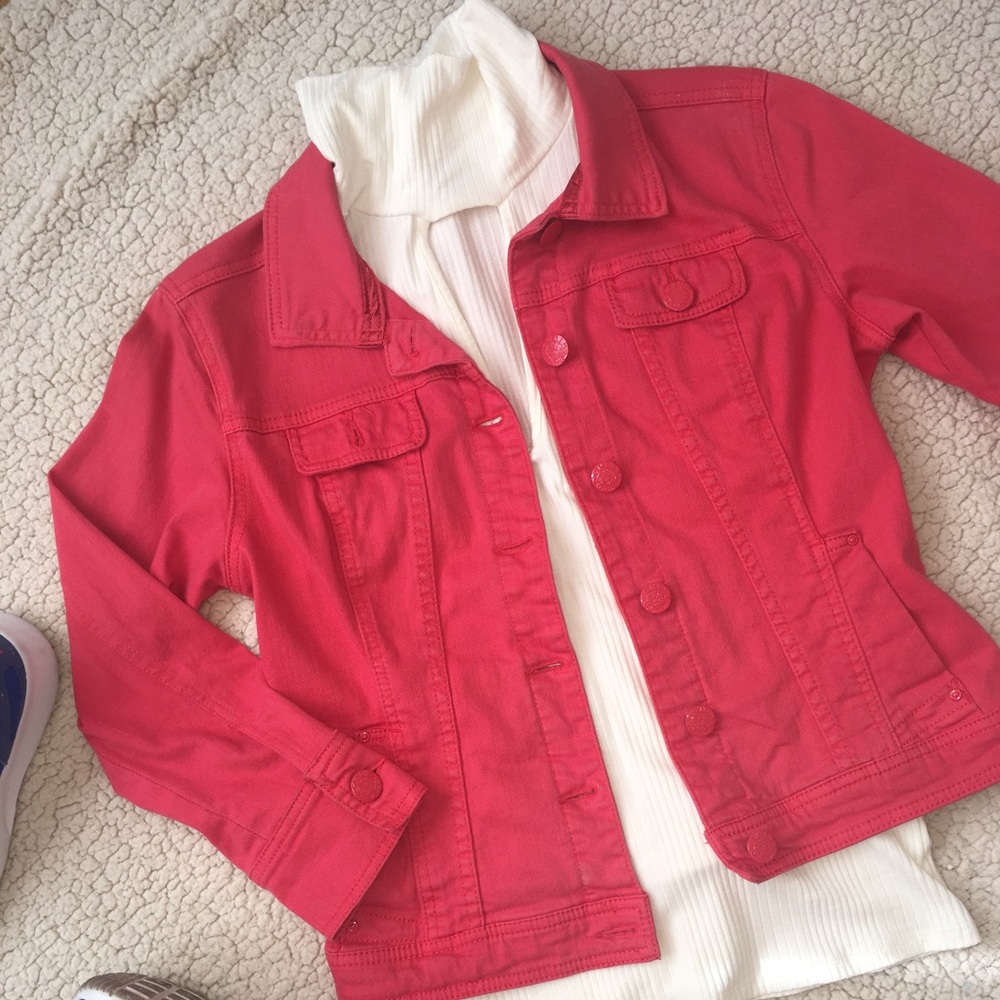 💄Pink Jean Jacket 💄