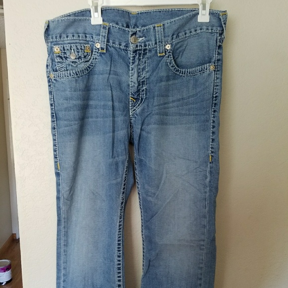 True Religion Jeans straight sz 33 - Picture 2 of 4