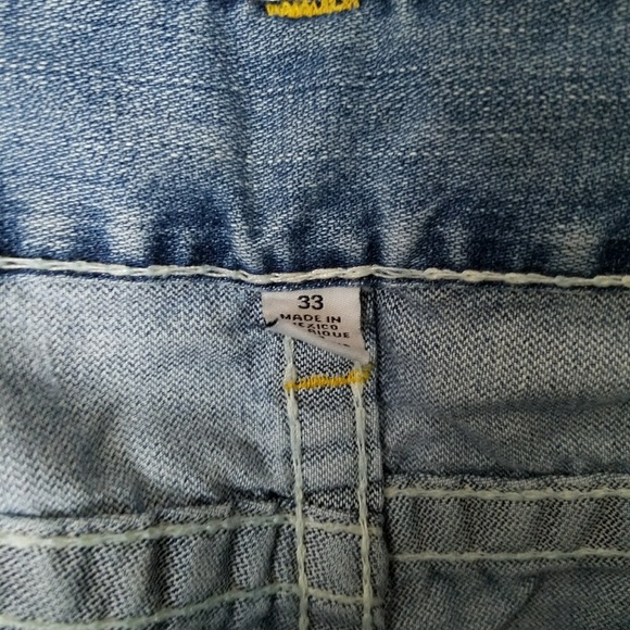 True Religion Jeans straight sz 33 - Picture 3 of 4