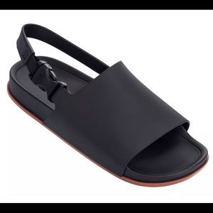 NIB Melissa Open Toe Beach Sliders