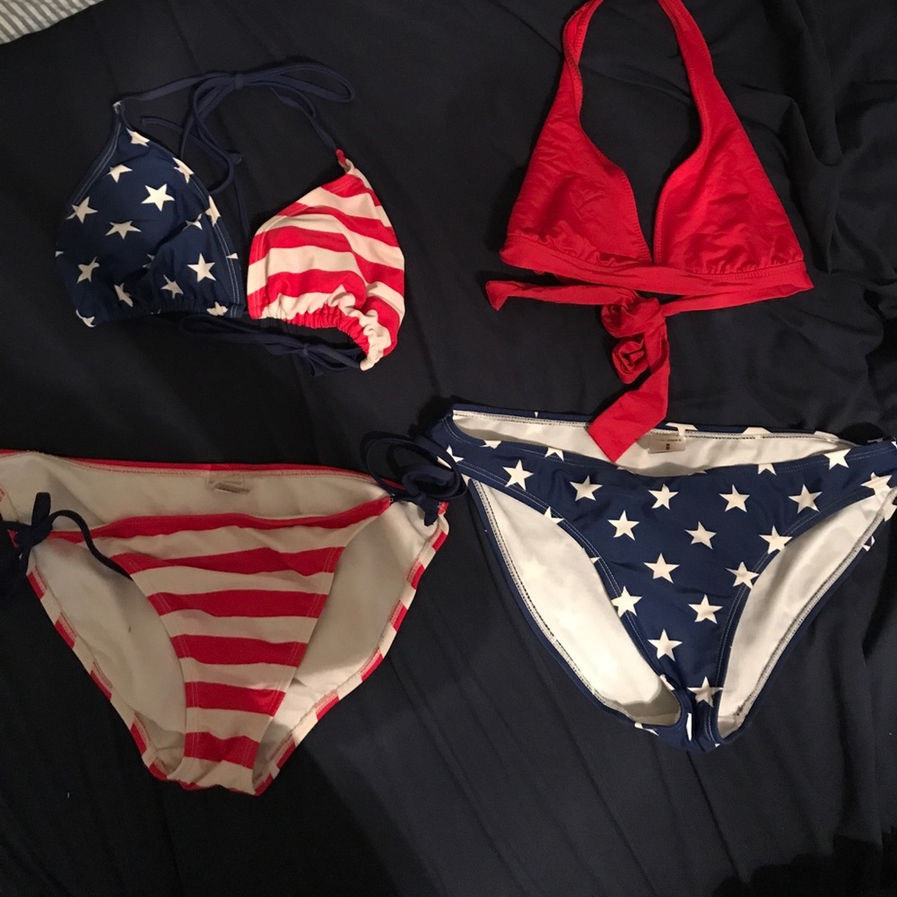 Red, White & Blue Swimsuit