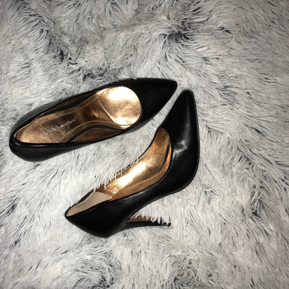Black heels
