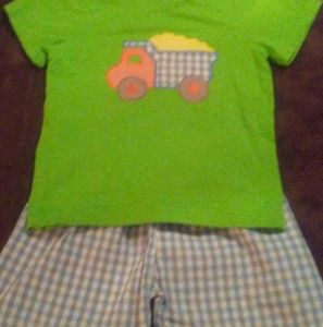 Smock Monkey Boys Outfit