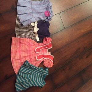 Set of ag doll dresses