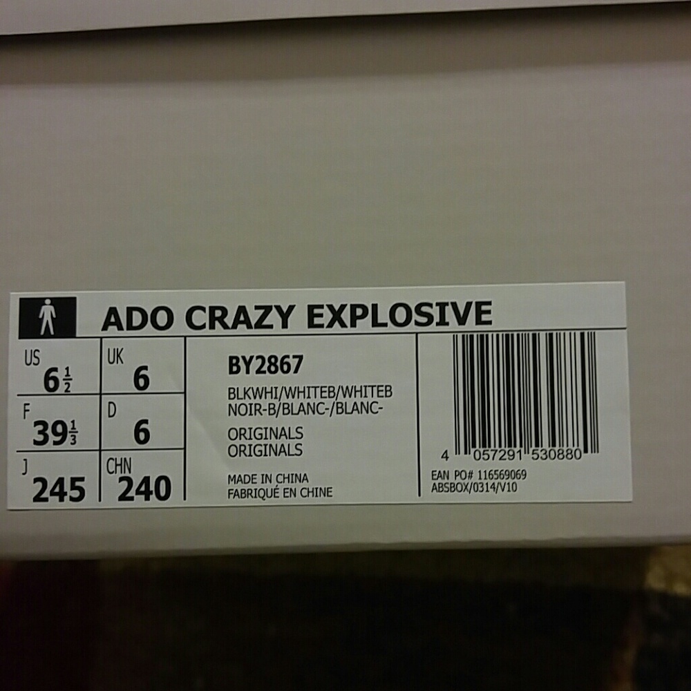 🚫SOLD🚫 Adidas Crazy Explosives 🚫SOLD🚫 - Picture 7 of 7