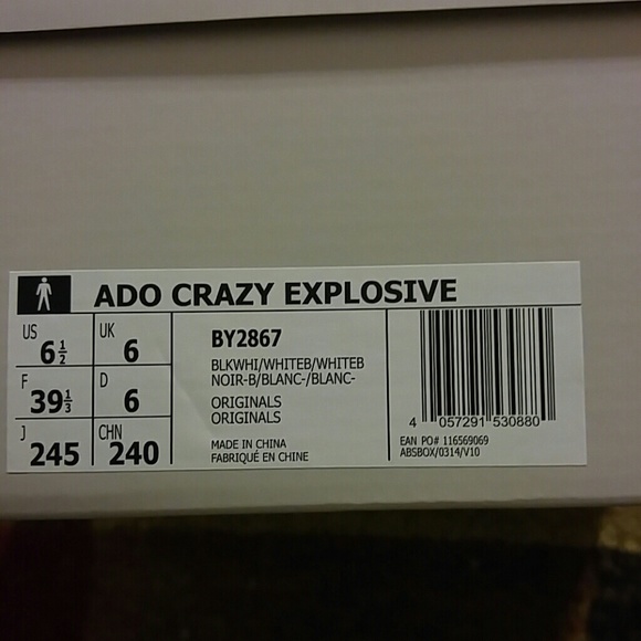 🚫SOLD🚫 Adidas Crazy Explosives 🚫SOLD🚫 - Picture 7 of 7