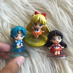 sailor moon chibi display figures