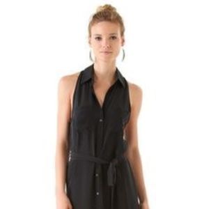 NWOT Haute Hippie Collared Racerback dress