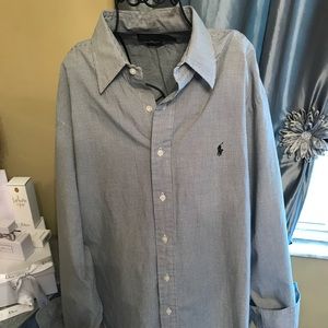 Men's button up Ralph Lauren shirt