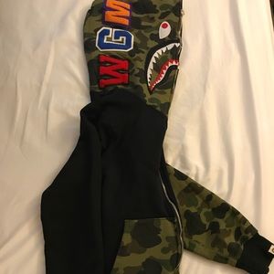 NWT Bathing Ape Bape Camo Jacket