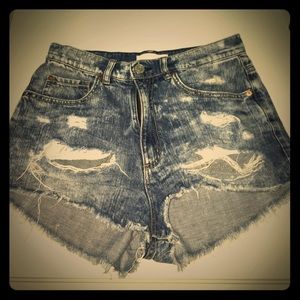 Festival High Wasted Shorts size 3