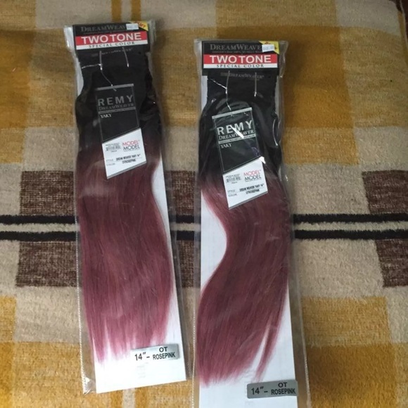 DreamWeaver Rose Pink Remy bundles