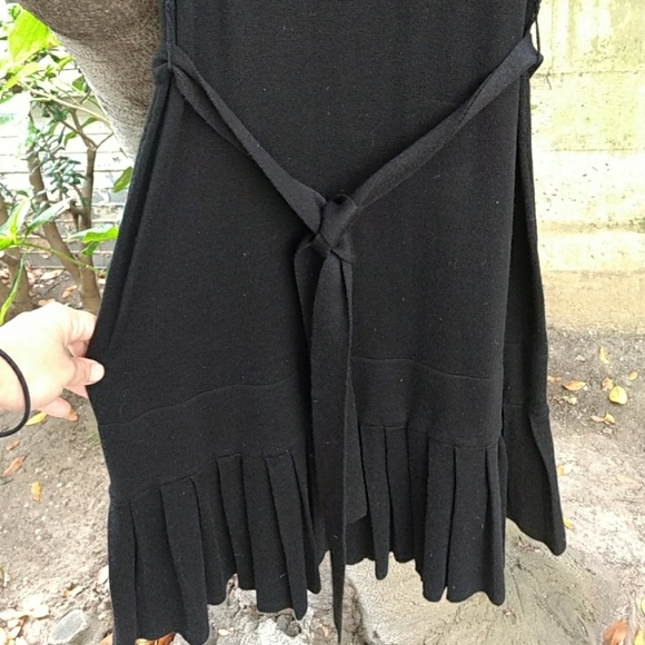 Calvin Klein Mock Neck Dress w/ Pleated Detail, NWT - Picture 8 of 8