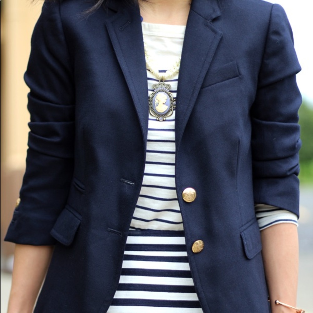J crew schoolboy blazer