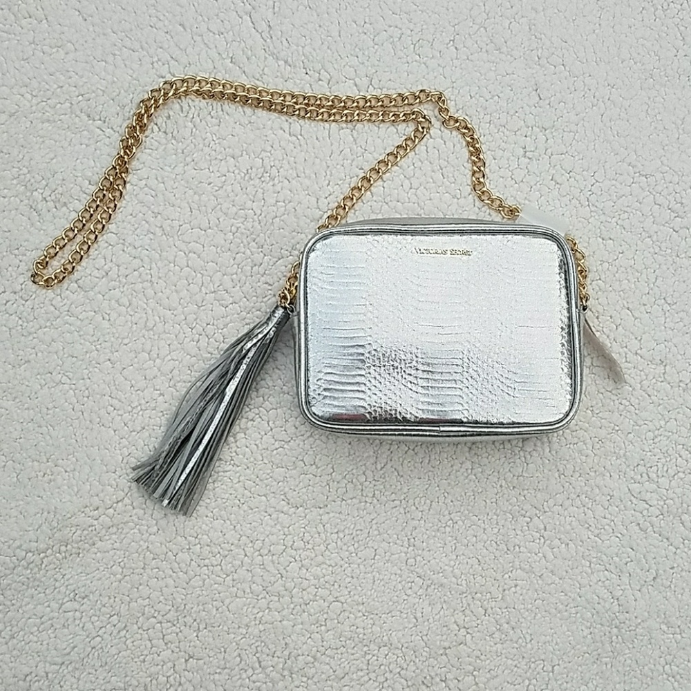 Victoria's Secret silver purse