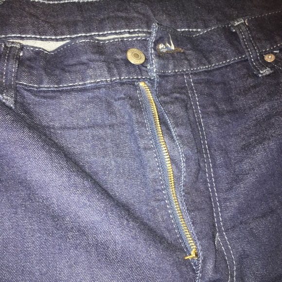 Levi's 511 slim dark wash jeans Sz 40x32 - Picture 3 of 5