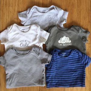 5pc Bodysuits - Carters