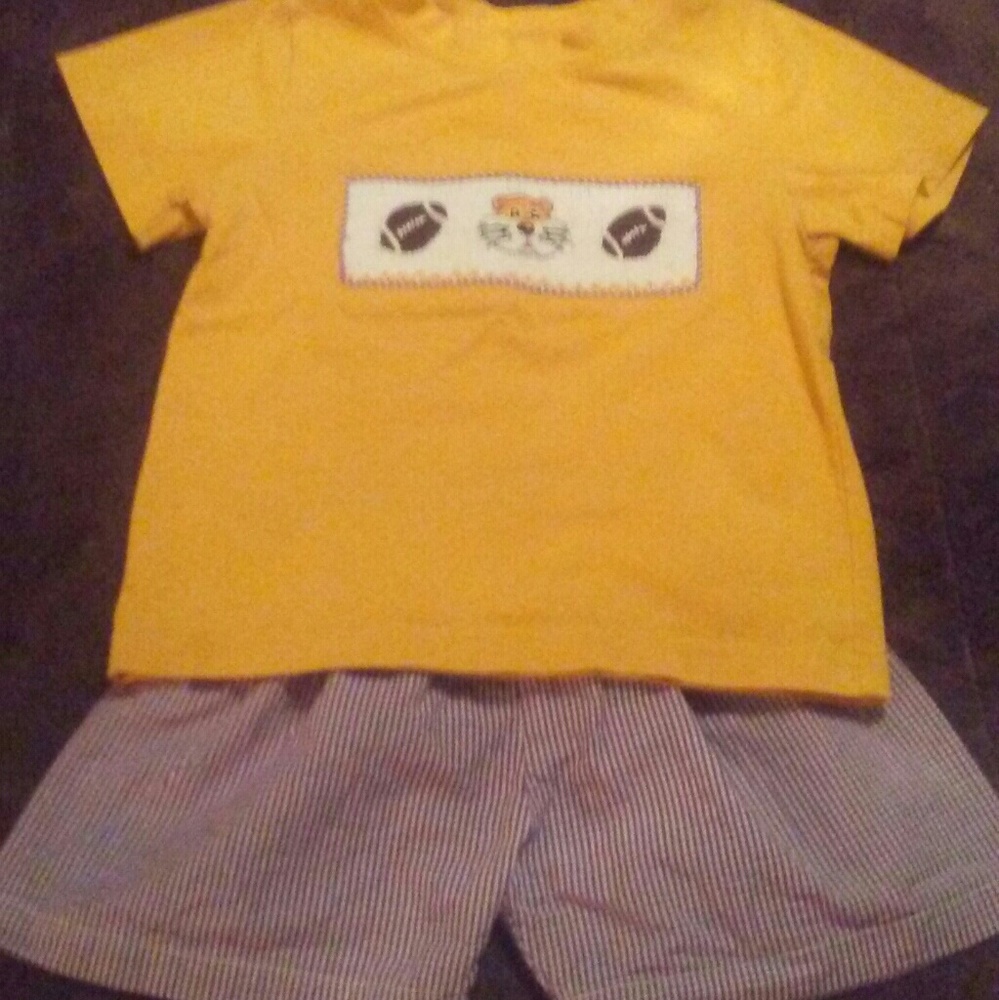 The Smocking Bug Boys Outfit
