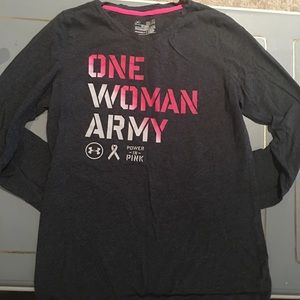 Under Armour long sleeve graphic tee