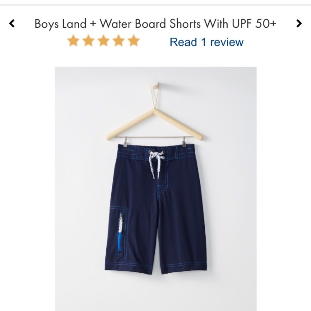Boys swim trunks