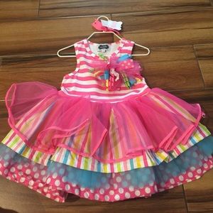 Mud Pie Birthday Dress NWT 2T