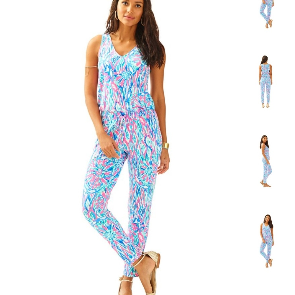 SOLD. Lilly Pulitzer jumpsuit size medium