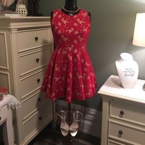 Fit and flare dress