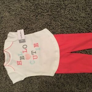 Carters outfit for girl