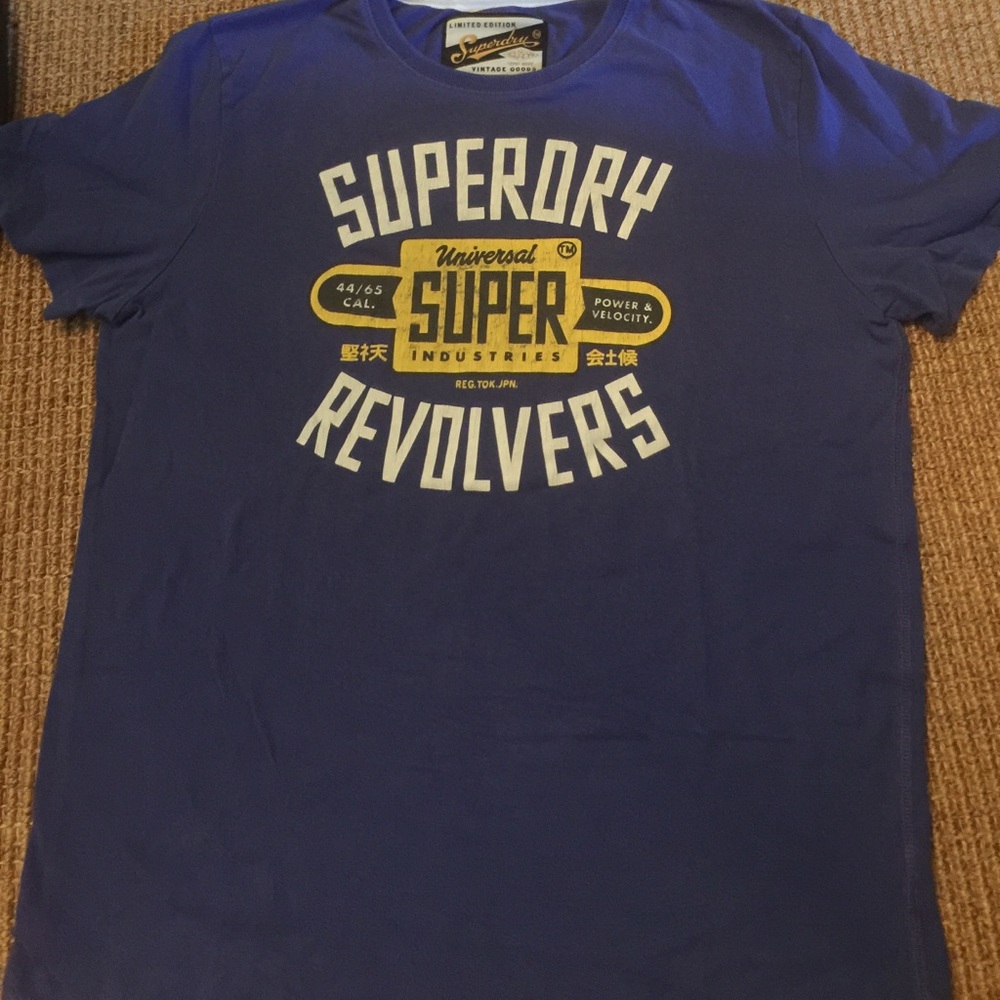 Men's vintage Limited addition super dry T-shirt