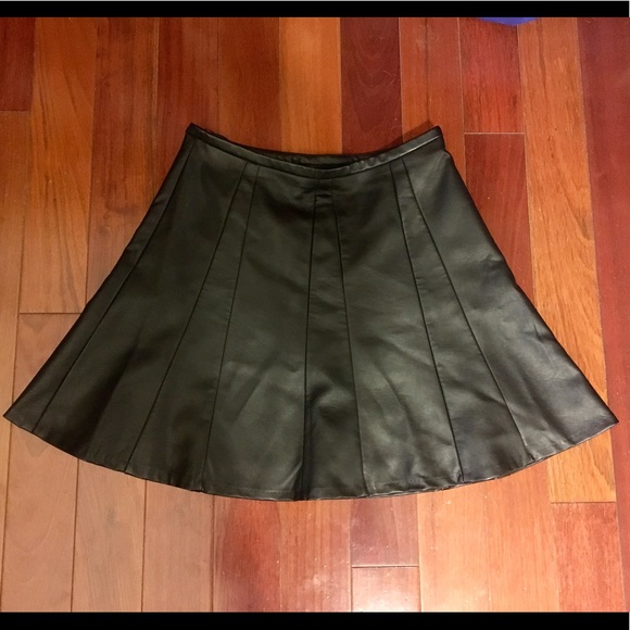 The Limited Dresses & Skirts - The Limited (minus the) Leather Mini Skirt