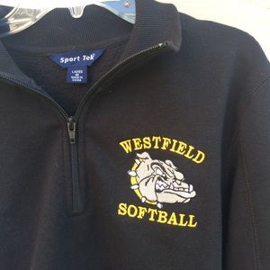 Softball quarter / half zip