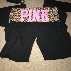 VS pink yoga pants