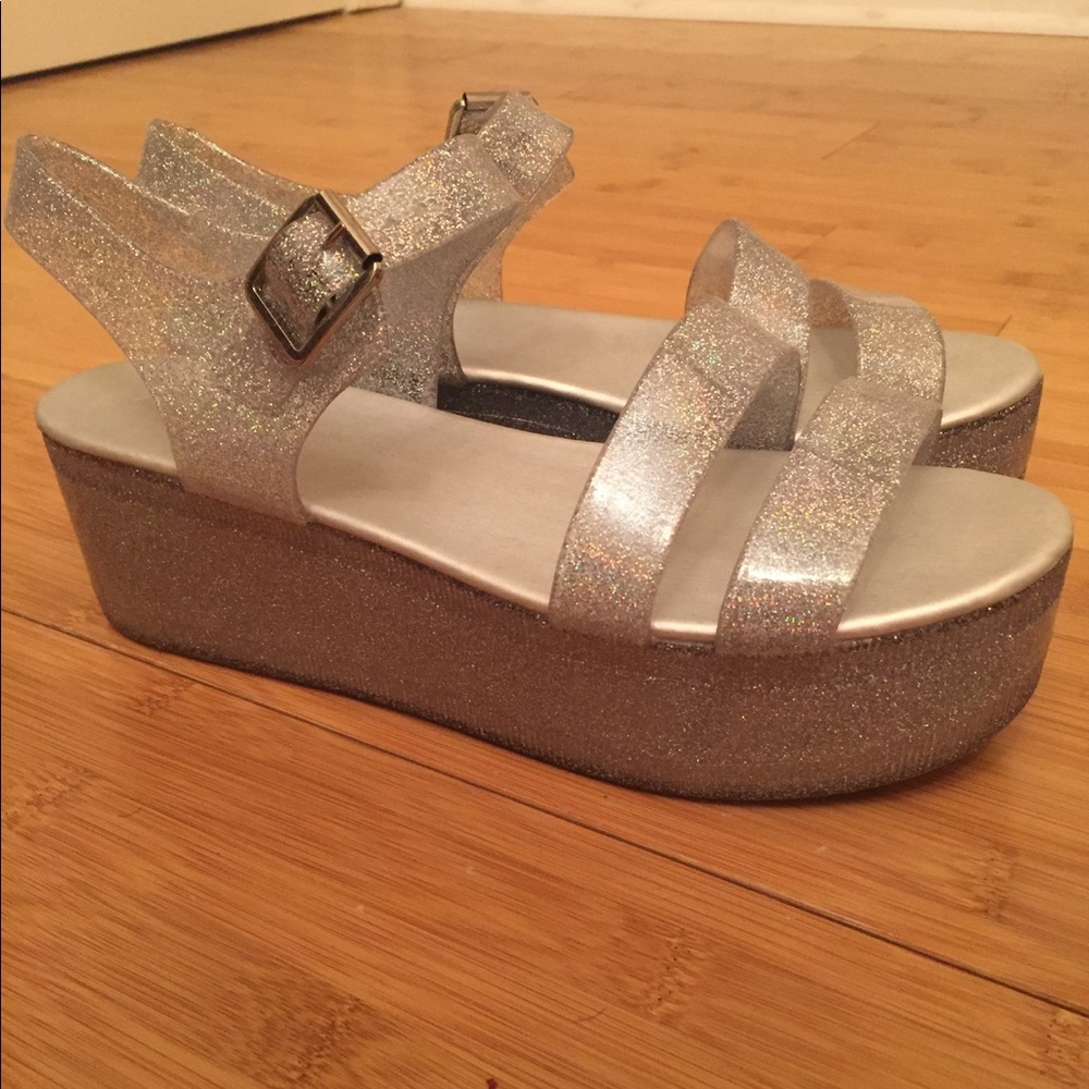 ALDO Georgea platform jelly sandals