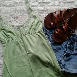 Hollister Embroidered Tank