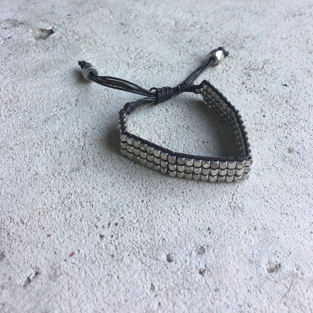 Fossil Tie silver bracelet