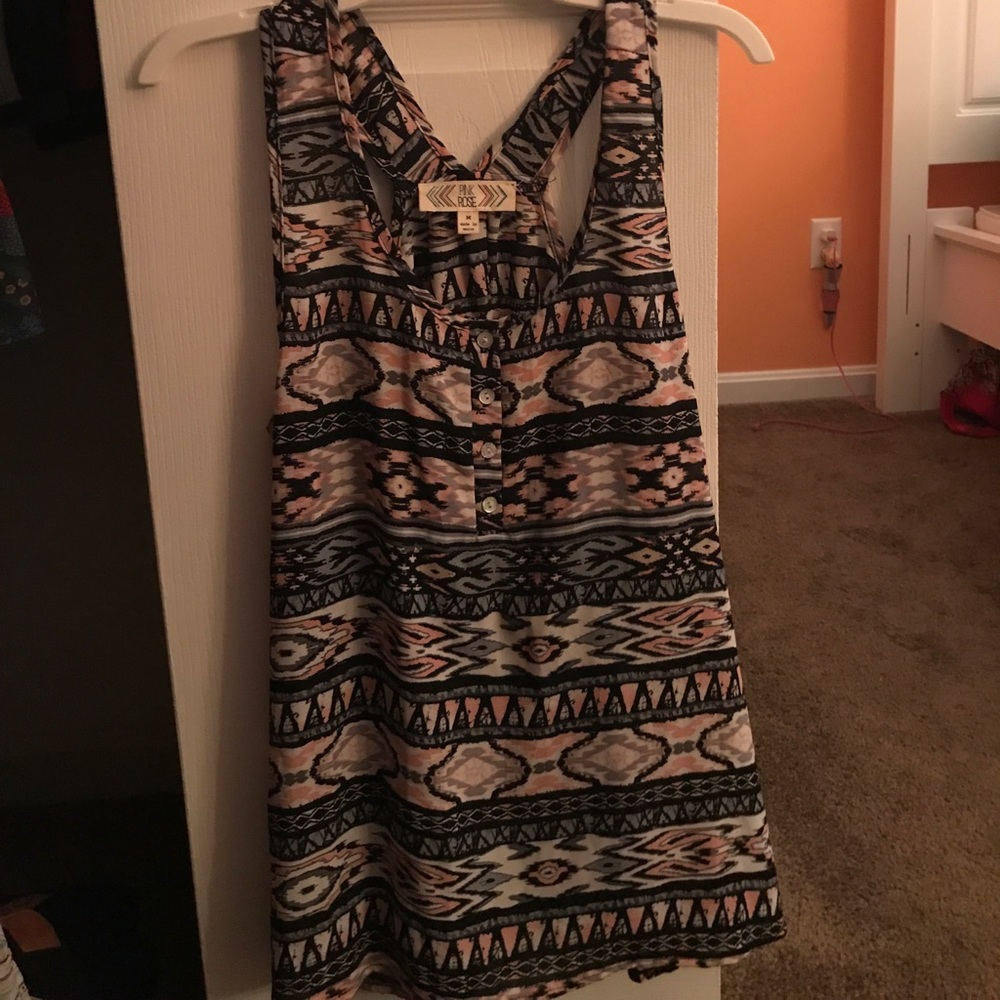 Size medium tribal tank shirt