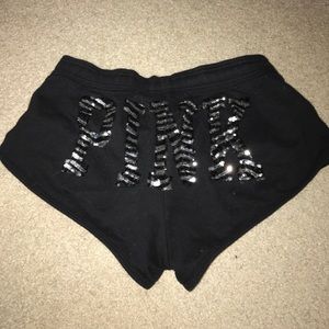 VS pink comfy shorts