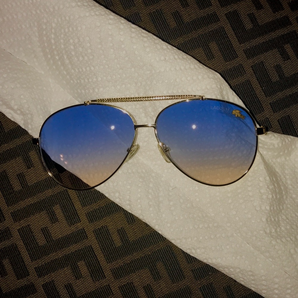 Authentic Lacoste Aviator Sunglasses