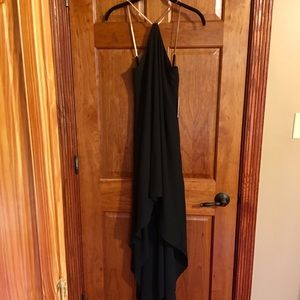 Express Hi Lo Black Dress Size XS