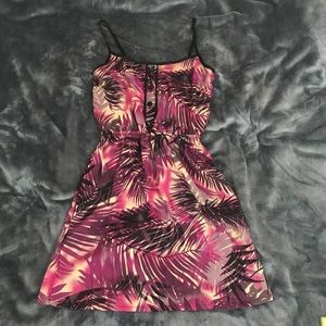 Summer tropical sun dress